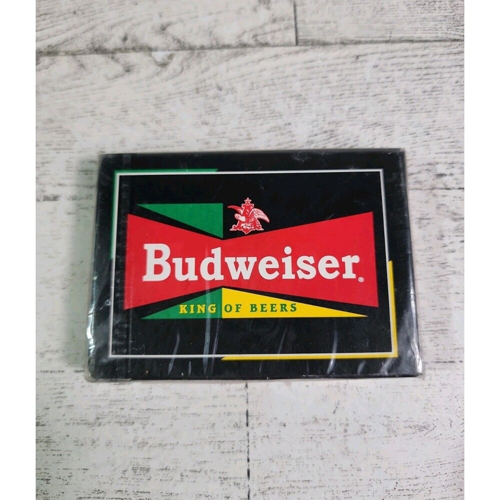 NEW Dead Stock Vintage Budweiser Beer Playing Cards Sealed Poker Deck USA Made